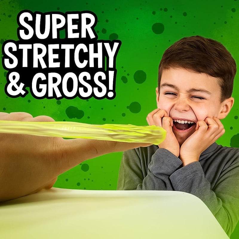 JaRu JA-RU Gross Snot Flinger Toy (1 Pack) Icky & Stretchy Launching Booger. Halloween Party Favor, Gross Toy, Sticky Flinger, Launcher, Prank, Party Favor, Classroom Prize 2493-1 - Image 3